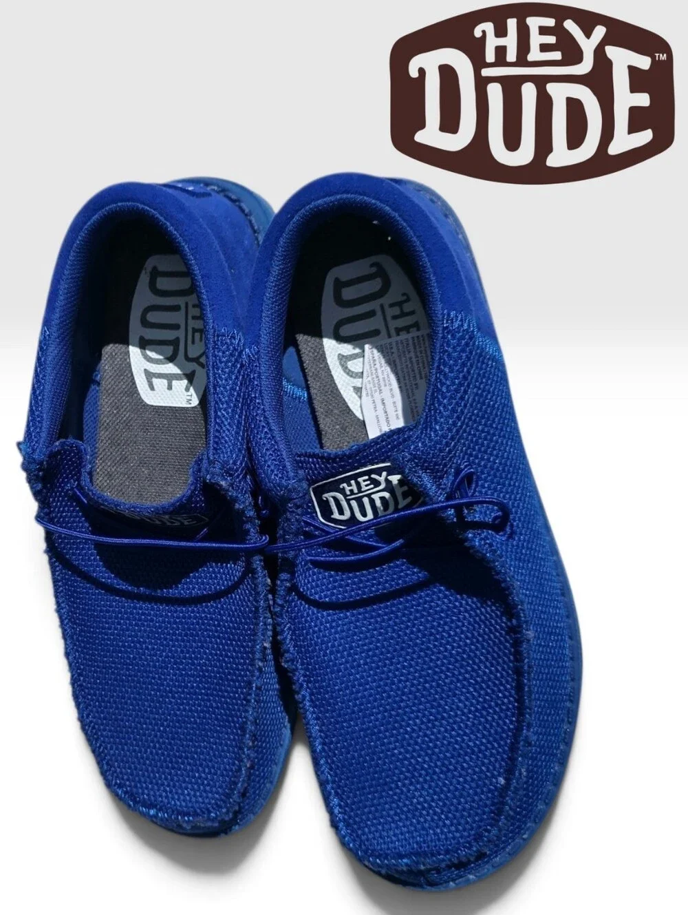 HEY DUDE Youth Funk Mono WALLY True Blue Y4/L5